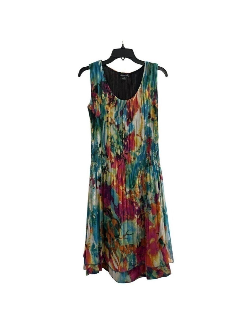 Caeliann Colorful Flowy Dress Medium